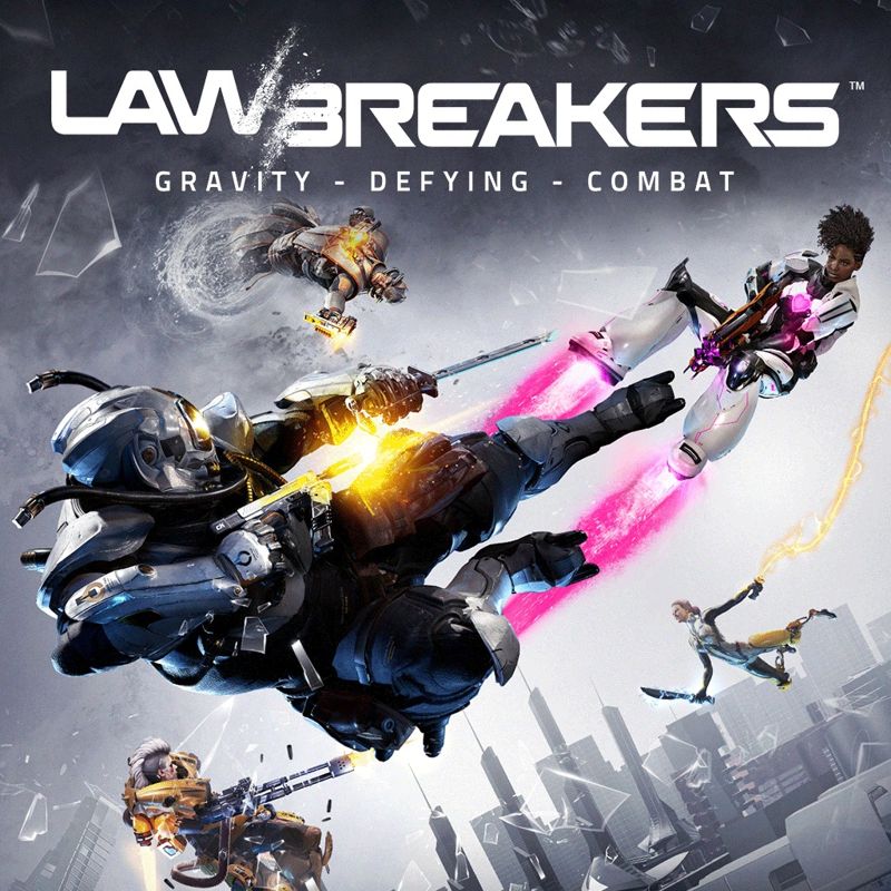 Lawbreakers box art for Playstation 4
